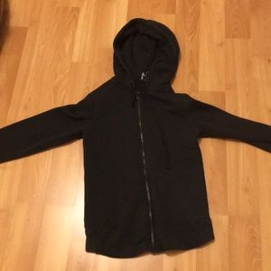 Black adidas zip up sweatshirt